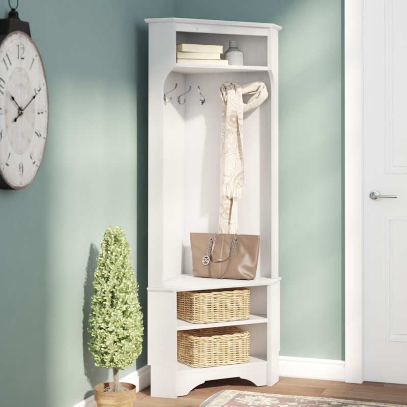 Andover Mills Mount Holly Corner Hall Tree & Reviews Wayfair